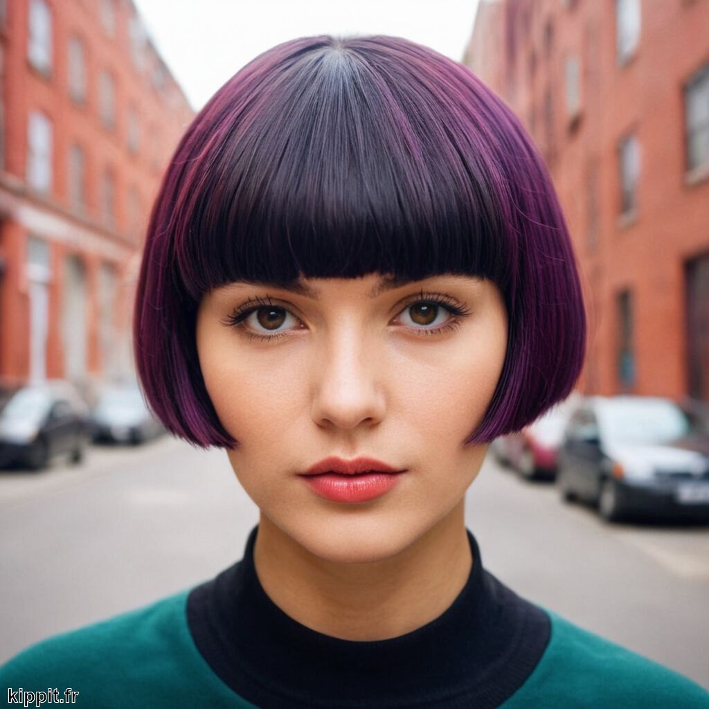 Bowl Cut » Tendance Rétro Audacieuse